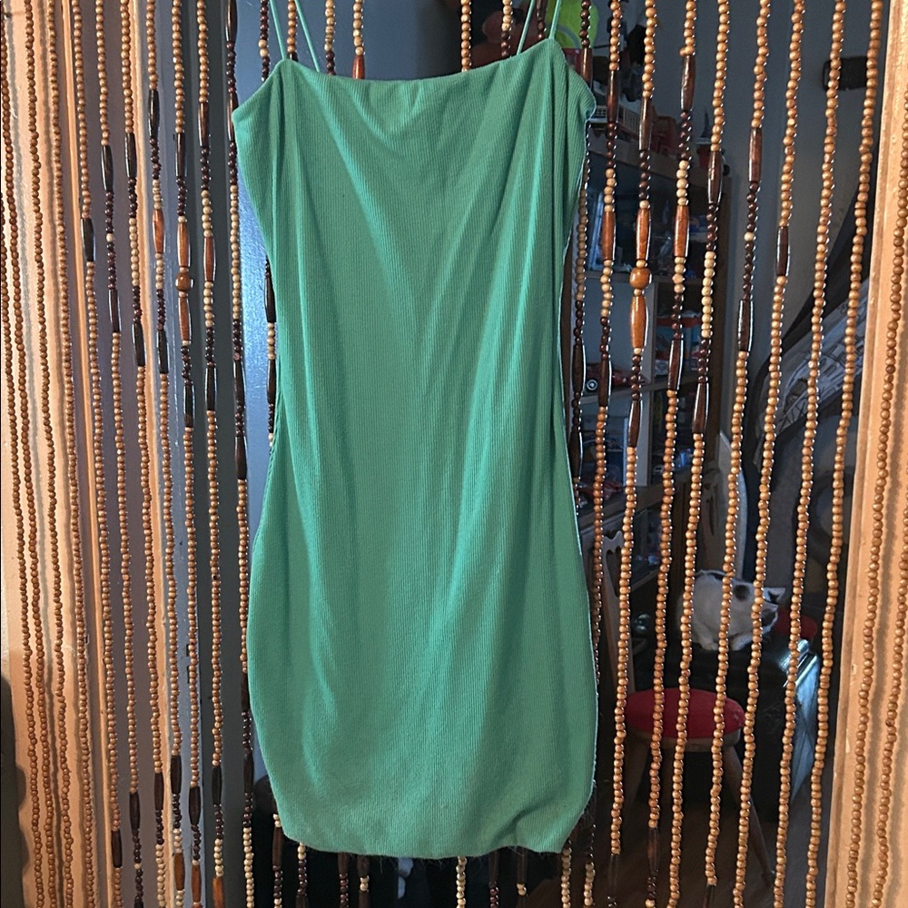 Love Tree Vibrant Green Knit Top